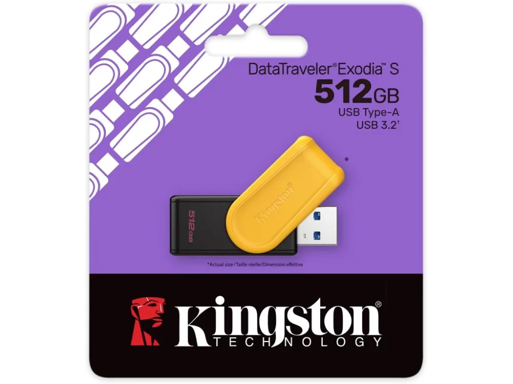 Kingston FD 512GB Exodia SUSB3.2 DataTraveler Exodia S