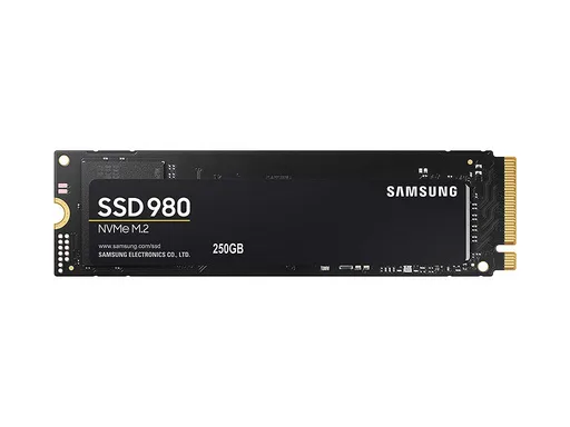 Samsung SSD 980 250GBNVMe M.2,PCIe Gen 3.0 x43500MB/s read,3000MB/s write