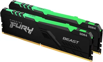 kingston DDR4 16GB (2x8) 3200MHz,FURY Beast