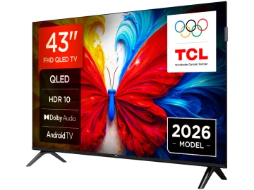 TCL 43"S5L FHD QLED Android TV60Hz, 300 nits