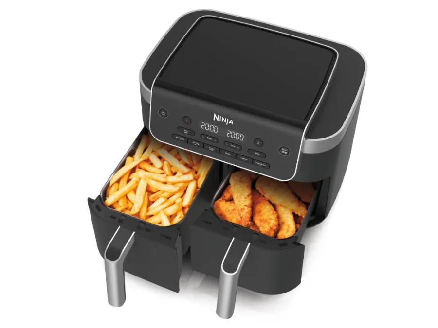 Ninja DUalZone 7,6l fritezaDO 75% manje masti,dvije ladice,6 programa