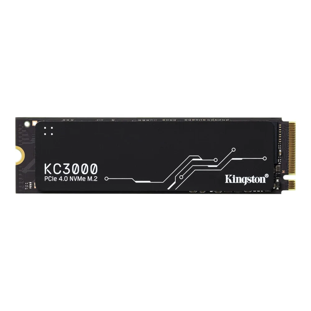 Kingston SSD 1TB KC3000M.2, NVMe PCIe Gen 4.0R/W : 7000/6000MB/s