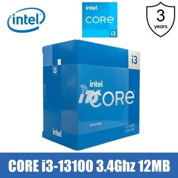 Intel Core i3-13100 3.4GHz 12MB L3 LGA1700 BOX,Raptor Lake