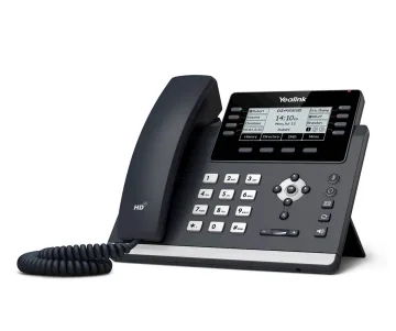 IP Telefon Yealink T43U, 3.7” ekran, Optima HD Voice+Acoustic Shield, Gigabitni Ethernet portovi,PoE