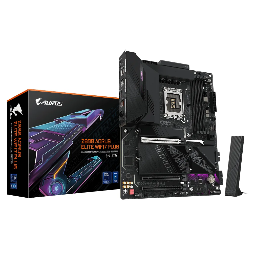 Gigabyte Z890 A Elite WIFI7 PLGA1851; 4xDDR5;4xM.2; 4xSATA;10xUSB; DP; ATX;HDMI, RAID, THUNDERBOLT