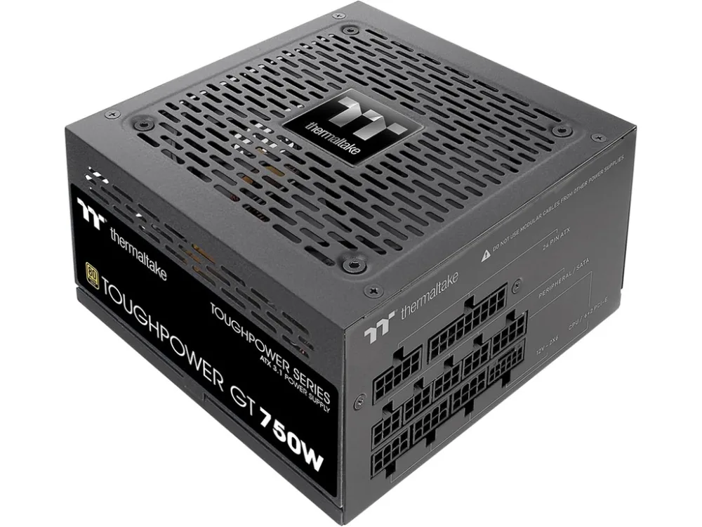 Thermaltake Toughpower GT 750w80+ Gold, full modular,ATX 3.1 native 12V-2x6 connector