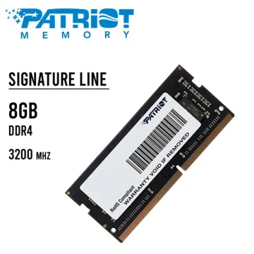 Patriot RAM 8GB 3200MHz DDR4 Signature Line