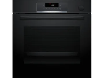 BOSCH pećnica  Serie 4| CRNA, Dodavanje pare,EcoClean,8 programa, A+,AIRFRY