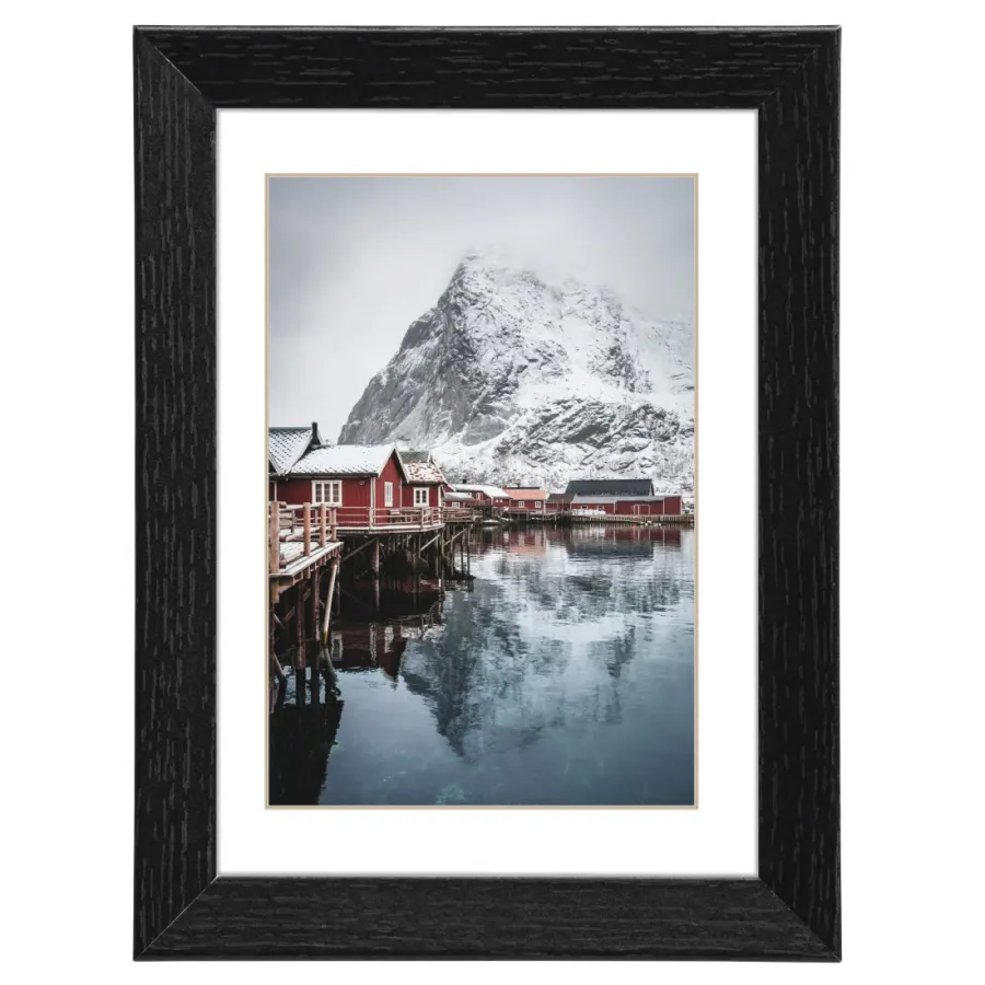 Okvir za slike Hama "Oslo" crni 13x18 cm