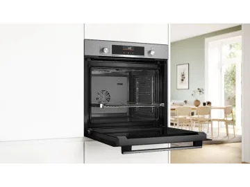 BOSCH pećnica Serie 6| INOX, A+, AirFRY, EcoClean,Vodilica,AutoPilot 10,71L