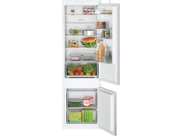 BOSCH Ugradbeni hladnjak,Serie 2| E, Eco Airflow,177cmH:200L, Z:70L,5 polica,