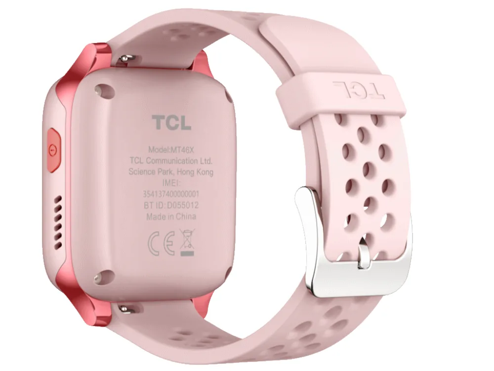 TCL djeciji pametni sat MT46X Pink Precizan GPS, SOS dugme