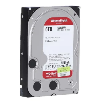 WD HDD 6TB Red Plus5400RPM 256MB