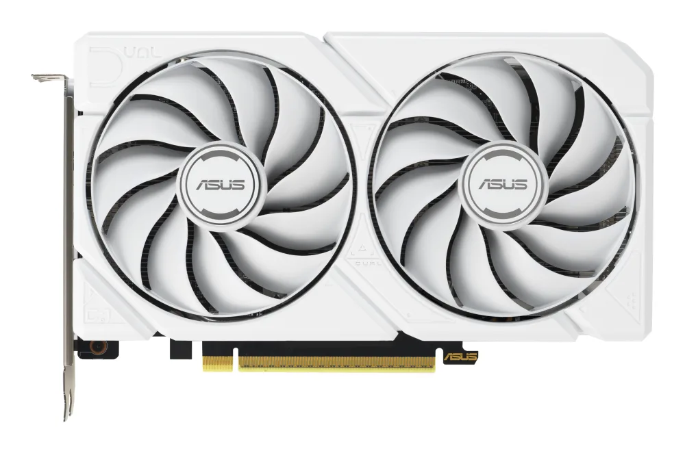 ASUS DUAL-RX9060XT-16G-WHITE 16GB GDDR6, 128-bit, 2x DP, 1x HDMI