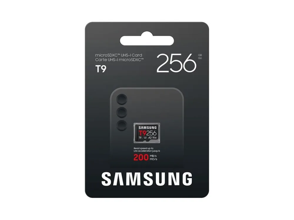 Samsung Micro SD 256GB T9200MB/s Read,130MB/s Write