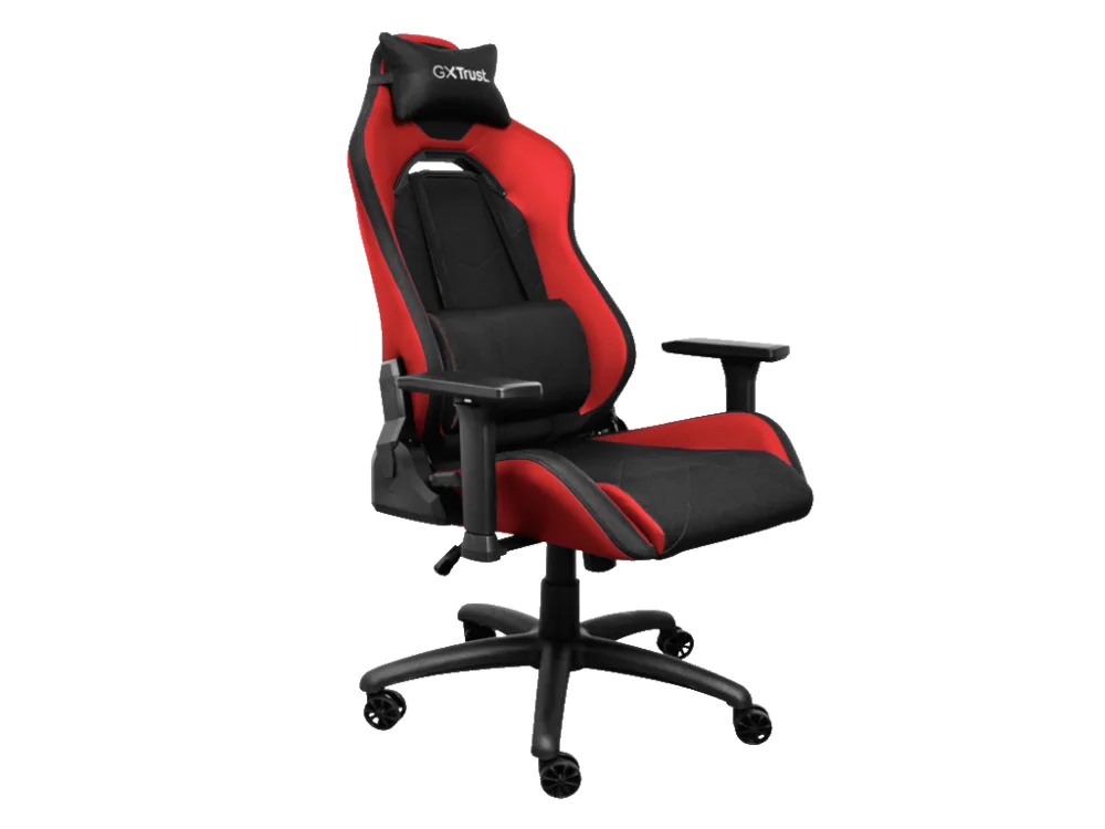Trust GXT 714R gaming stolica RUYA, crvena, udobna, podesiv ergonomska, eko materijal