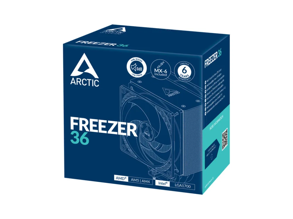 Arctic Freezer 36, CPU cooler1851, 1700, AM4, AM5