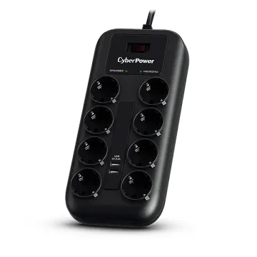 CyberPower prenaponska zaštita, P0820SUF0-DE, 8utičnica+2USB