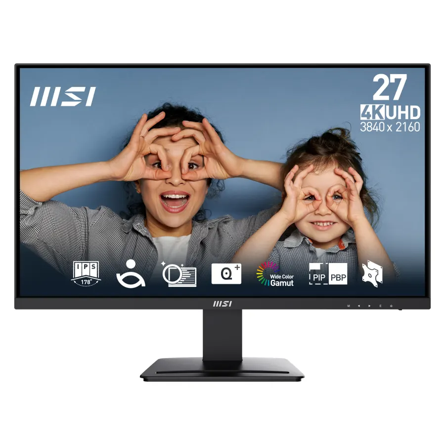 Monitor 27 MSI PRO MP273U 4KUHD IPS 60Hz, Business