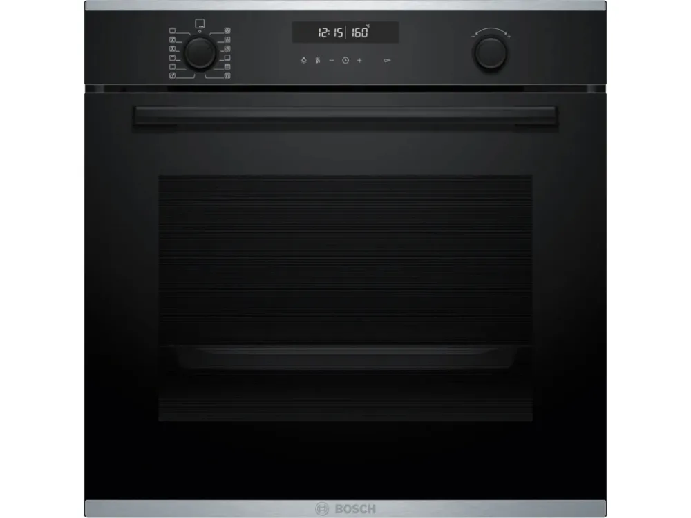 BOSCH pećnica Serie 6| CRNA, A, PIROLIZA, AutoPilot 30, Air Fry, 71L, 10 Programa, ES