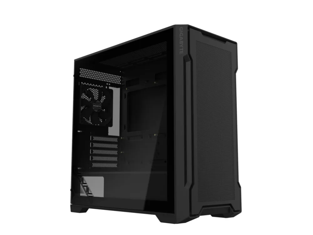 Gigabyte Case GB-C102G  C102 Glass, Mid Tower,  2x 120mm Fans, mATX