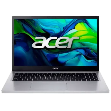 Acer Aspire Go AG15-42P-R225; 15.6 FHD (1920x1080) AG, AMD Ryzen 5-7430U (2.3/4.3GHz turbo, 6C/12T, 16MB), 16GB DDR4 3200 (max 32GB), 1TB m.2 Gen4 SSD, RJ-45, WiFi6+BT5.2, BHS tastatura, Pure Silver; 24m garancija