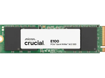 Crucial SSD E100 1TB NVMe M.23,5000/4500 MB/s,PCIe Gen 4 x4