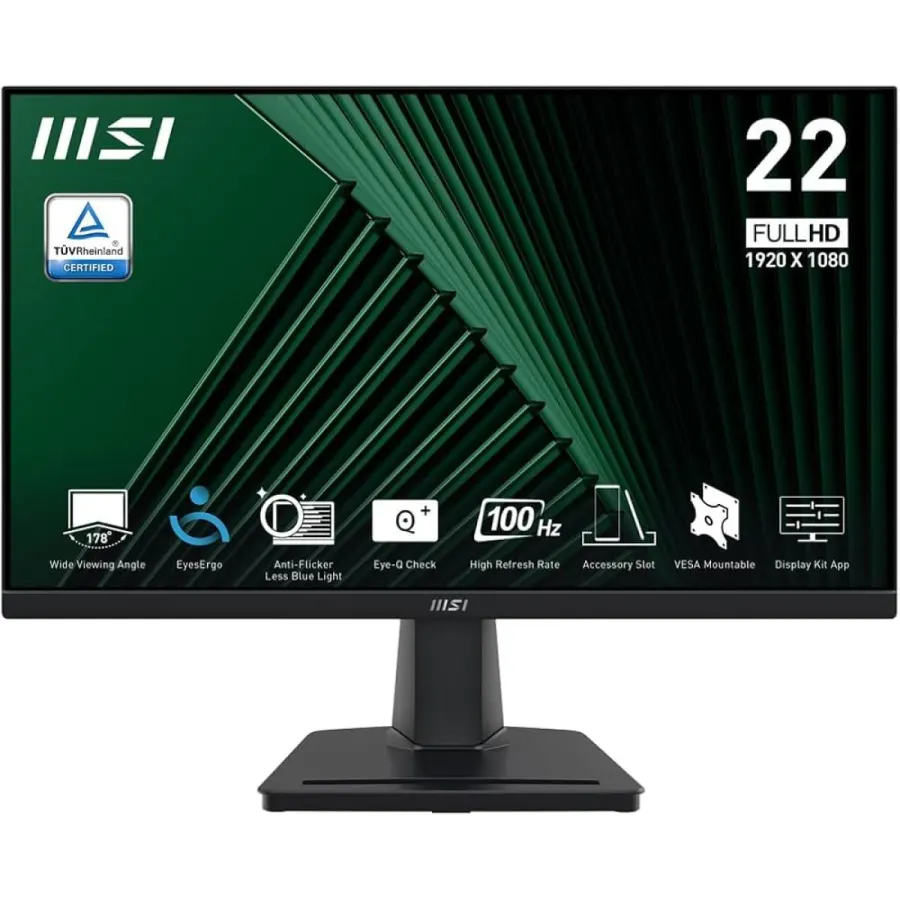 MSI PRO MP225V FHD VA 100Hz Monitor 22"