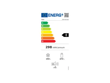 TESLA SBS Frižider RM4700FHBE Multi Door,Total No Frost (V)180cm (Š)79,5cm  (D)73,5cm