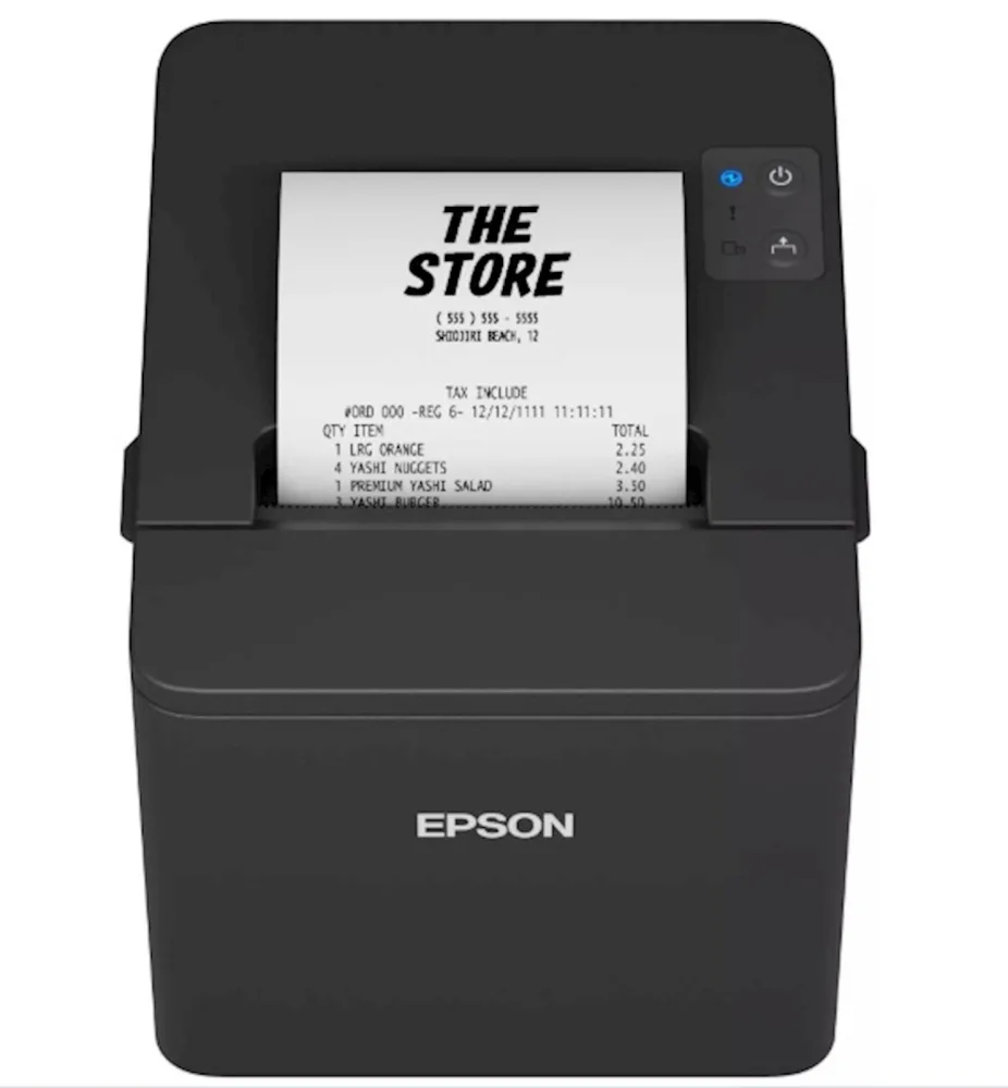 POS printer EPSON TM-T20IV,102, USB+SRL,ETH,PS,BLK