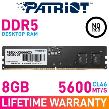 Patriot RAM 8GB DDR5 5600MHz Signature Line