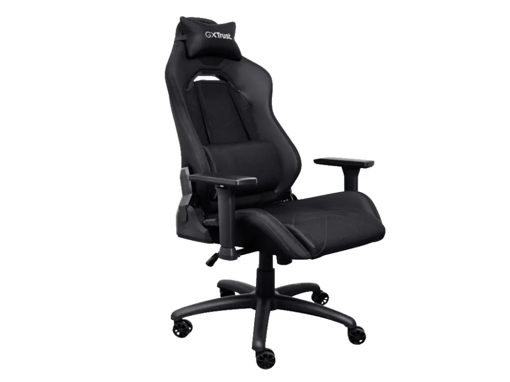 Trust GXT 714 gaming stolica RUYA, crna, udobna, podesiva, ergonomska, eco materijal