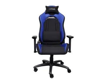 Trust GXT 714B gaming stolica RUYA, plava, udobna, podesiva ergonomska, eko materijal