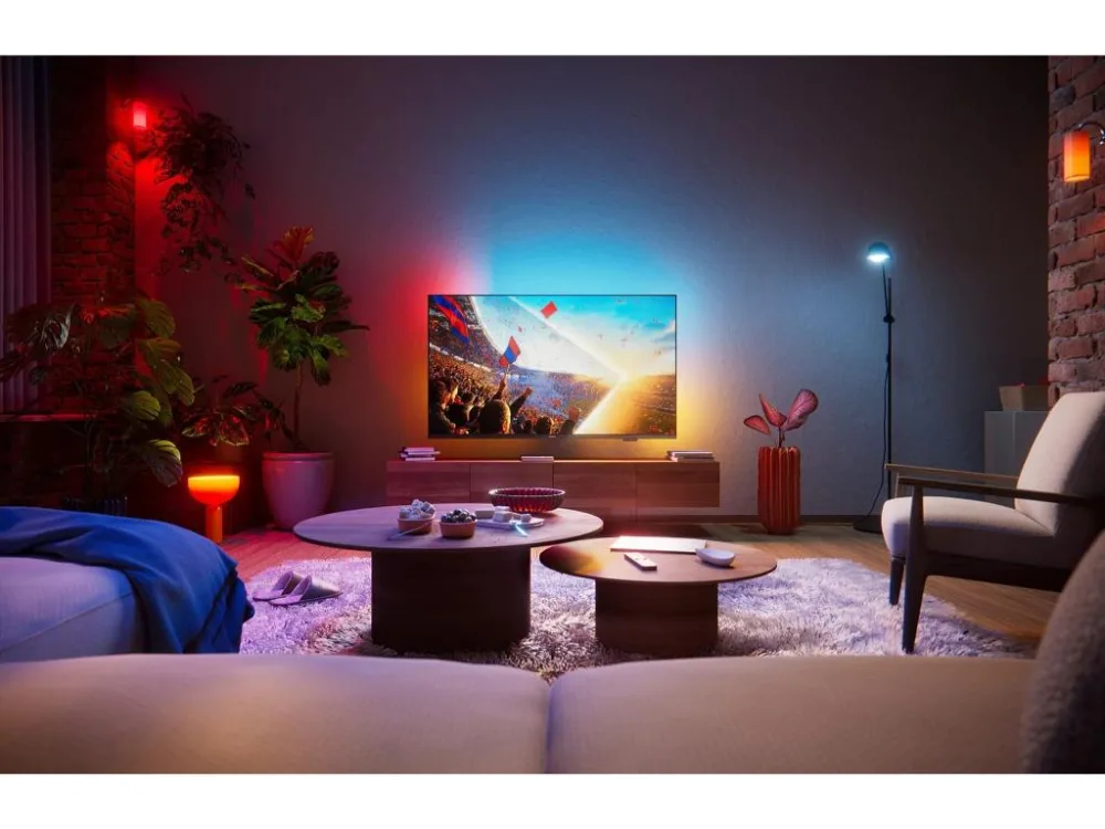 Philips 55"PUS8001 4K Titan OSAmbilight s 3 strane; HDMI 2.1Pixel Precise Ultra HD; Dolby Atmos