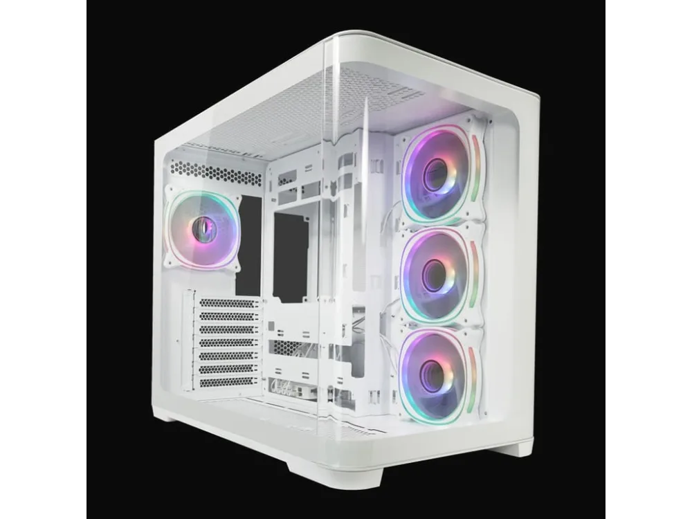 LC-Power Case Gaming 8001WPro-Storm Light, Midi towerBTF, ATX, Micro-ATX, Mini-ITX