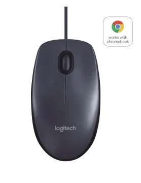 LOGITECH B100 optical USB OEM, crni