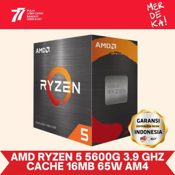 AMD Ryzen 5 5600G AM4 BOX 6 cores,12 threads,3.9GHz,16MB L3,65W
