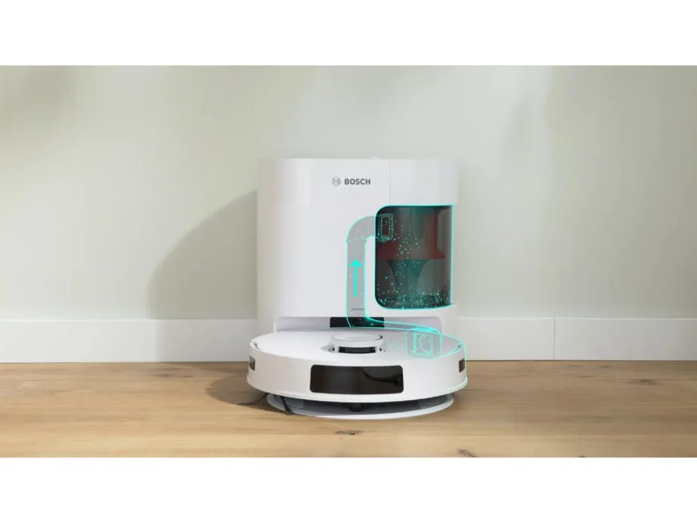 BOSCH Robotski UsisivačSpotless Advenced +, 11.000 Pa 360 LiDAR navigacija...
