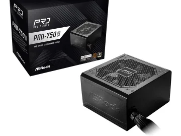 ASRock PSU 750W Bronze, Pro80PLUS, 120mm fan, ATX 3.1PCIe 5.1
