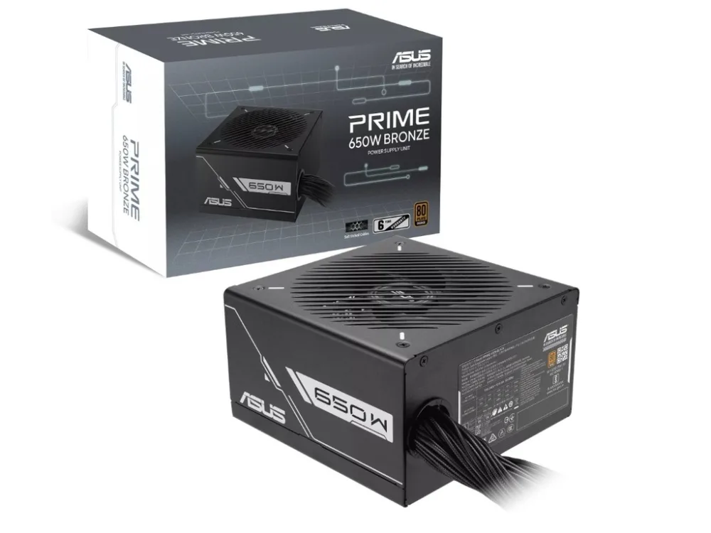 ASUS PRIME-650B-BLACK 650W bronze, 80+