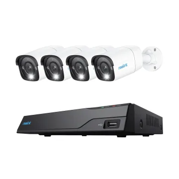 Reolink NVR snimač NVS8-12MB4 4K, 12MP, 8 kanalni NVR, 2TB HDD, 4x kamera POE