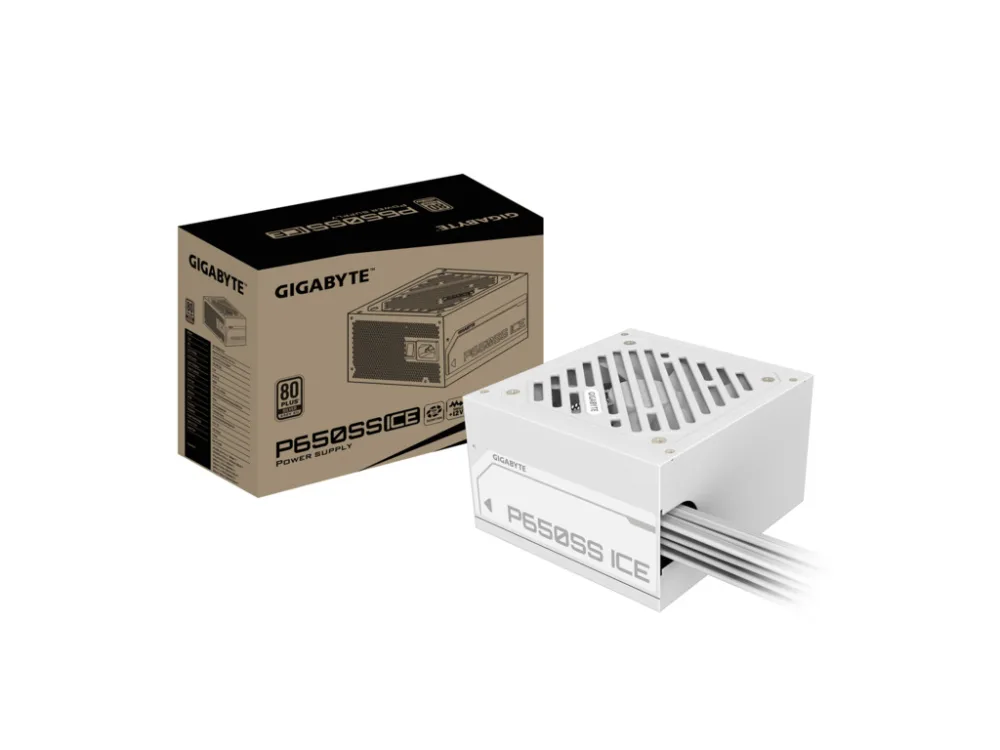 Gigabyte PSU 650W Silver, 90%White (bijela)