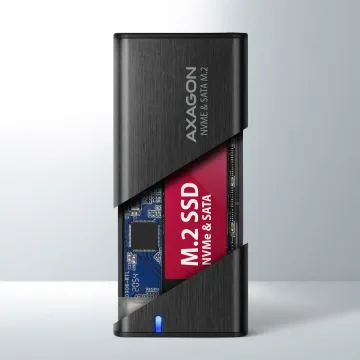 Axagon  Ladica M.2 SATA ->USB-C 3.2Gen1,42-80mm,EEM2-U3C