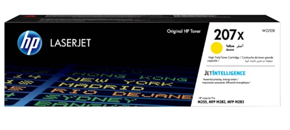 Toner HP 207X Yellow za 2450 strana