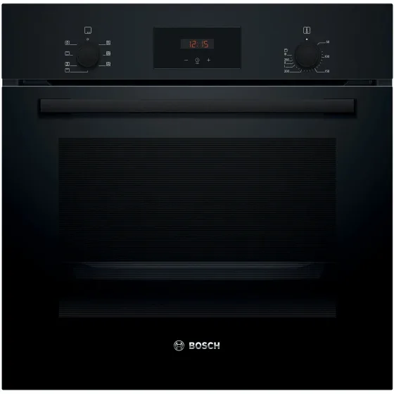 BOSCH pecnica Serie 2| CRNA 66l, 5 načina pečenjaEcoClean Direct, OLD Model: HBF133BA0